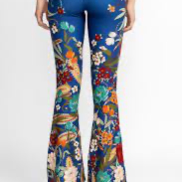 NWT JOHNNY WAS BEE ACTIVE BABYBELL WITH SIDE SLIT leggings - Picture 2 of 2